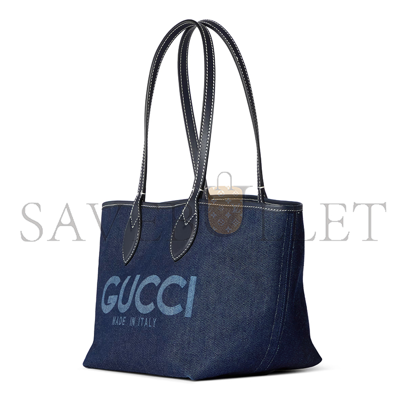 GUCCI TOTISSIMA SMALL REVERSIBLE TOTE 820496 (22*19*18cm)